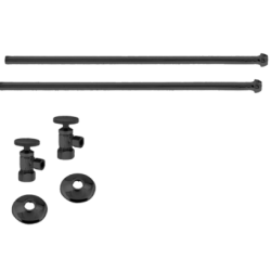 RKB0007 Faucet Kits - 5/8" OD * 3/8" OD * 20" Bullnose